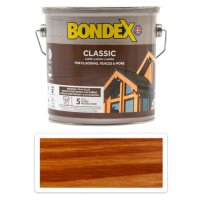 BONDEX Classic - matná tenkovrstvá syntetická lazura 2.5 l Redwood