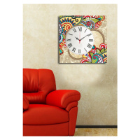 Wallity Dekorativní nástěnné hodiny Coloursa vícebarevné