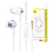 Sluchátka Baseus Encok HZ11 headphones - white