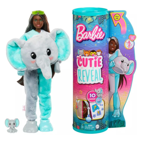 Barbie cutie reveal Barbie džungle - slon Mattel