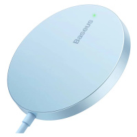 Baseus Simple Mini3 Magnetic Wireless Charger 15W (Blue) (6932172623296)