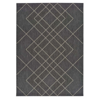 Šedý venkovní koberec Universal Hibis, 160 x 230 cm