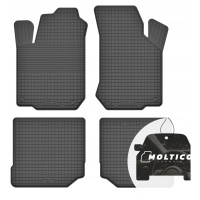 Gumové koberce pro Seat Toledo II 1999-2004 Komplet s Rantem