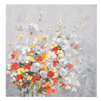 Obraz Barevné květy 100x100 cm