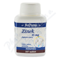 MedPharma Zinek 15mg tbl.107