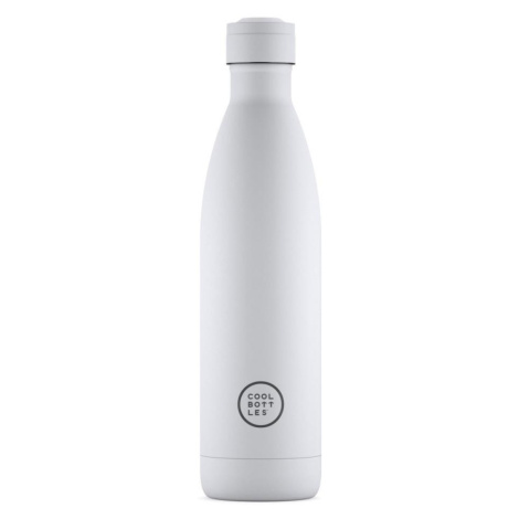Cool Bottles nerezová termolahev Mono White třívrstvá 750 ml
