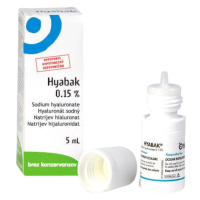 Hyabak 0.15% oční kapky 5 ml