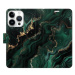 iSaprio Flip pouzdro Emerald 02 pro iPhone 15 Pro