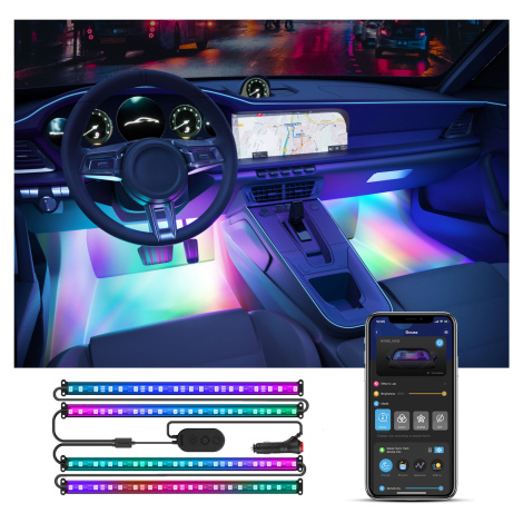 Govee Smart LED pásky do auta RGBIC - H7090