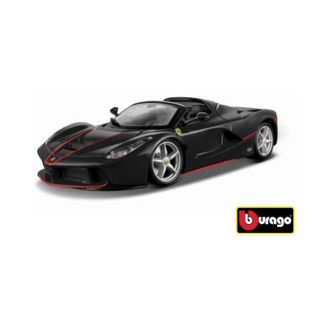 Bburago 1:24 La Ferrari Aperta černá - II. jakost