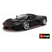 Bburago 1:24 La Ferrari Aperta černá - II. jakost