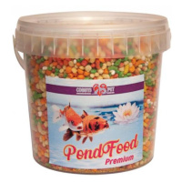 Cobbyspet POND MIX EXTRA 1l /100g kbelík směs granulí, pelet a extrudovaného prosa