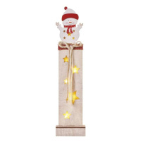 LED Vánoční dekorace 7xLED/2xAA sněhulák