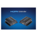 PremiumCord HDMI extender na 60m přes jeden kabel Cat5e/Cat6 - khext60