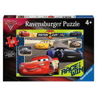 Ravensburger 09634 puzzle disney auta: závod začíná 60 dílků