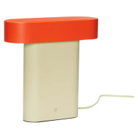 Oranžovo-béžová stolní lampa (výška 25 cm) Sleek – Hübsch