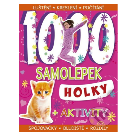 1000 samolepek – Holky - kolektív autorov - kniha z kategorie Úkoly pro děti CPRESS