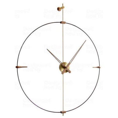 Designové nástěnné hodiny Nomon Bilbao Brass Small 92cm FOR LIVING