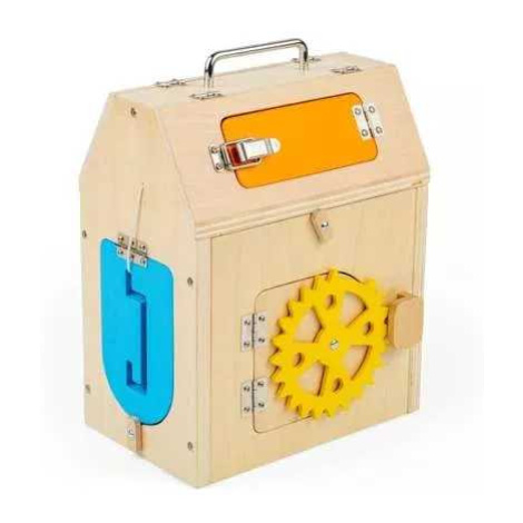 Bigjigs Toys Activity board Domeček