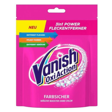 Vanish Oxi Action pink odstraňovač skvrn bez chlóru 250g