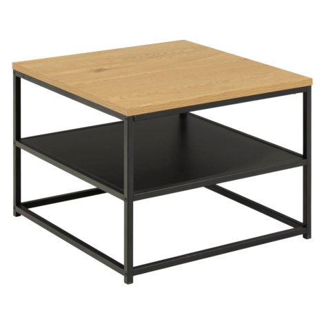 Actona Konferenční stolek Gilla 55x55 cm divoký dub/černý