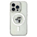 Zadní kryt Karl Lagerfeld IML Glitter Karl and Choupette MagSafe pro Apple iPhone 15 Pro, transp