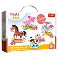 Baby puzzle Na farmě 4v1