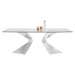 KARE Design Stůl Gloria 200×100 cm, chrom