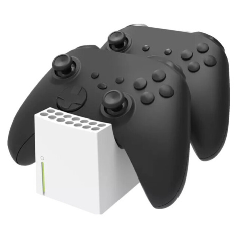 SNAKEBYTE Xbox series X TWIN:CHARGE SX™ nabíjecí stanice bílá