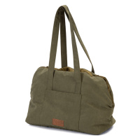 Designed by Lotte přepravní taška na psy Bundu - zelená (do 7 kg)