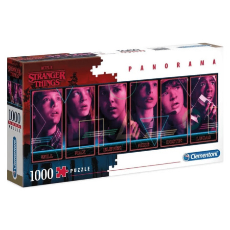 Puzzle 1000 Panorama, Stranger things Sparkys