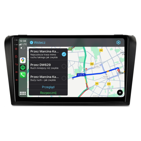 Mazda 3 03-09r Nejnovější Android Carplay Radio Navigace