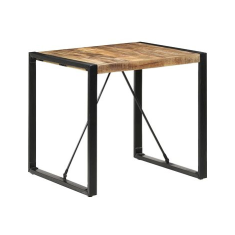 Jídelní stůl 80x80x75 cm masivní mangovníkové dřevo 321600 SHUMEE