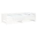 Výsuvná postel bílá masivní borovice 2× (80 × 200) cm, 820258