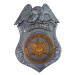 mamido  Policejní souprava pistole odznak námořnická modř zvukové světelné efekty 37cm