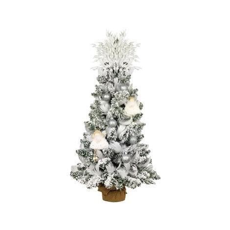 Ozdobený stromeček ANDĚLÍČEK 60 cm s LED OSVĚTELNÍM s 18 ks ozdob a dekorací LAALU