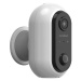 Bezpečnostní kamera HomeCam Avidsen/ včetně baterie/ dosah detekce 8 m / bílá / černá