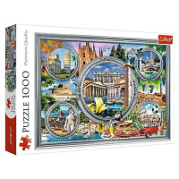 Trefl Puzzle Dovolená v Itálii / 1000 dílků