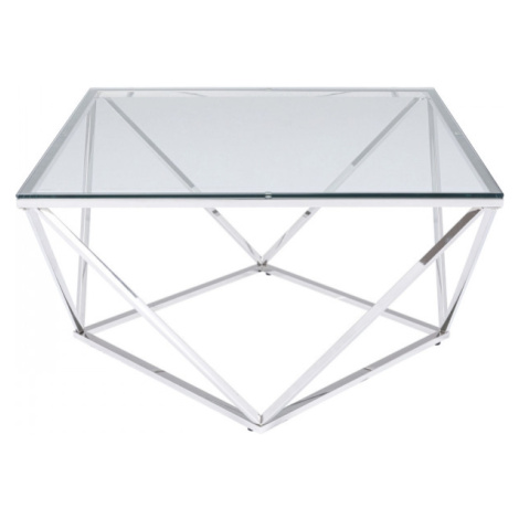 KARE Design Konferenční stolek Cristallo 80x80cm