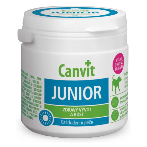 Canvit Junior pro psy ochucené tablety 100 ks