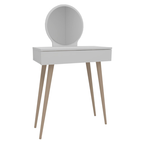 Kosmetický stůl Siena White Hanah Home