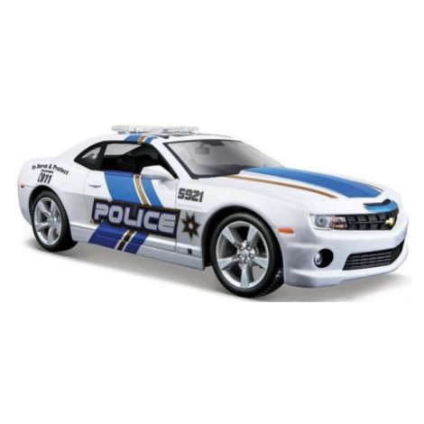 Maisto - 2010 Chevrolet Camaro SS, bílý, 1:24