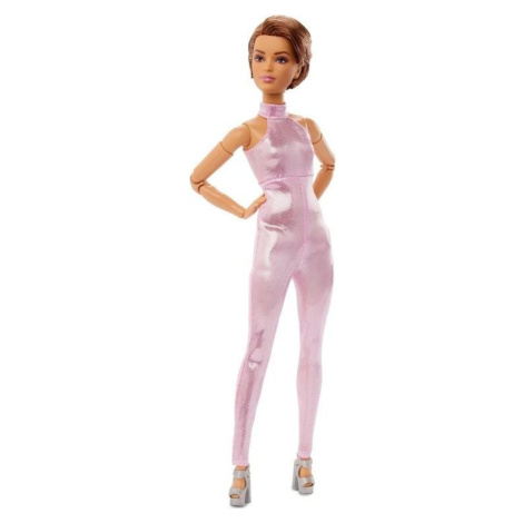 Mattel Barbie Looks s krátkými vlasy v růžovém outfitu