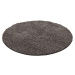 Ayyildiz koberce Kusový koberec Dream Shaggy 4000 taupe kruh - 120x120 (průměr) kruh cm