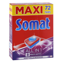 Somat All in 1 Multi Aktiv 8 tablety do myčky nádobí 72 ks