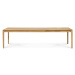 Ethnicraft designové jídelní stoly Bok Extendable Dining Table (180/280 x 100 cm)