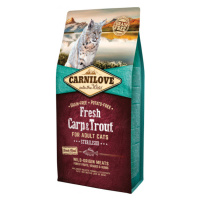 Carnilove Fresh Carp & Trout Sterilised for Adult cats 6kg