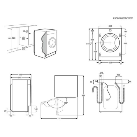 Electrolux pračka se sušičkou PerfectCare 700 EW7W368SI + záruka 10 let na motor