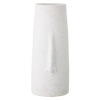 Kameninová váza 40 cm Bloomingville - bílá