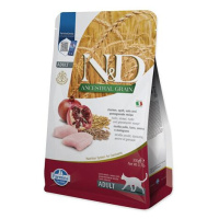 KRMIVO N&D ANCESTRAL GRAIN CAT CHICKEN & POMEGRA NATE ADULT 300 GR